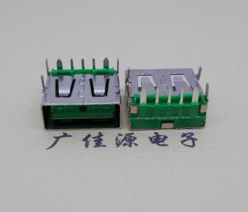 谢岗镇5A大电流 快充接口 USB5p绿胶芯 常规母座