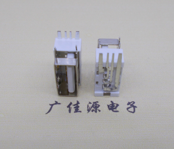 谢岗镇USB侧立式短体10.0尺寸 侧插加宽脚5A大电流插座