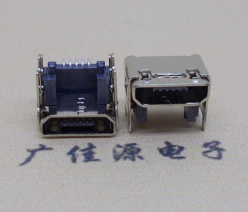 谢岗镇MICRO USB 5P母座 SMT垫高 L=4.15双壳