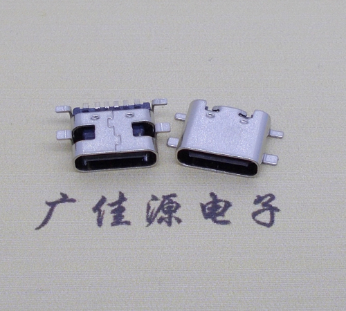 谢岗镇卧式type c6p全贴母座连接器