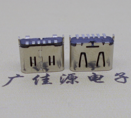谢岗镇Type-C6P母座立贴H=6.5连接器