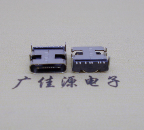 谢岗镇Type-C8P母座卧式四脚插板连接器