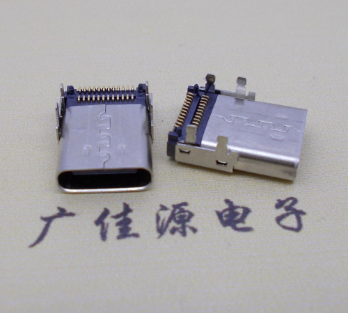 谢岗镇板上型Type-C24P母座双排SMT贴片连接器