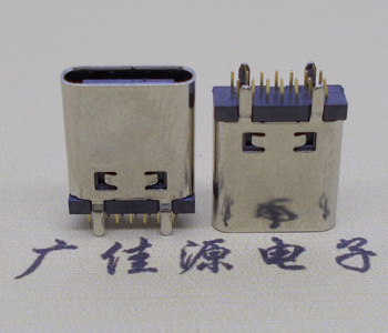 谢岗镇立式直插usb type-c14p母座长L=10.0mm