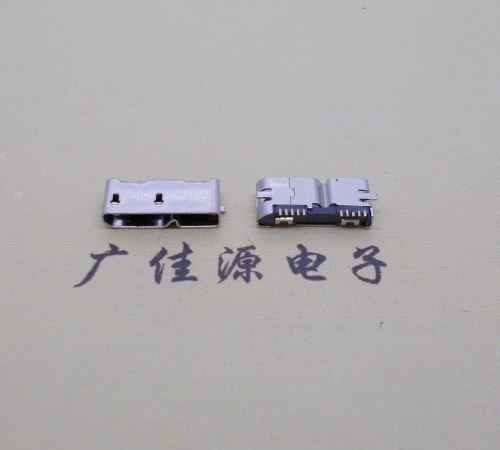 谢岗镇无卷边micro usb3.0母座10pin全脚贴