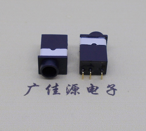 谢岗镇PJ-2030防水耳机插座 铜材质铜针2.5/3.5音频插口