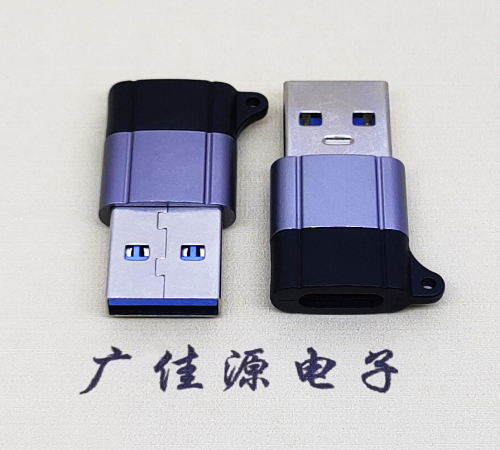 谢岗镇USB3.0A公对Type-C母口双用数据转接头