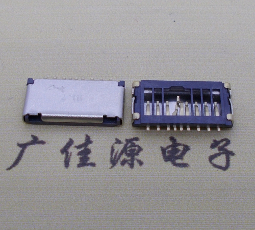 谢岗镇 TF短体卡座 卡槽1.5侧PIN针micro检测卡座厂家直销